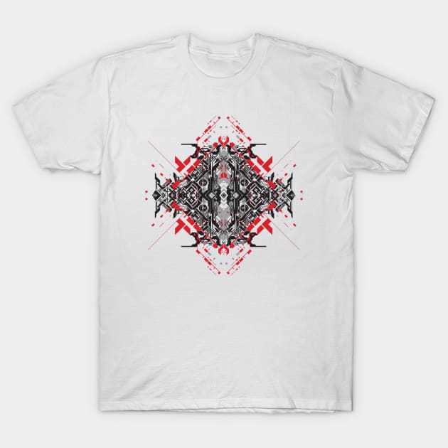 Abstract symetry T-Shirt by Ikographik